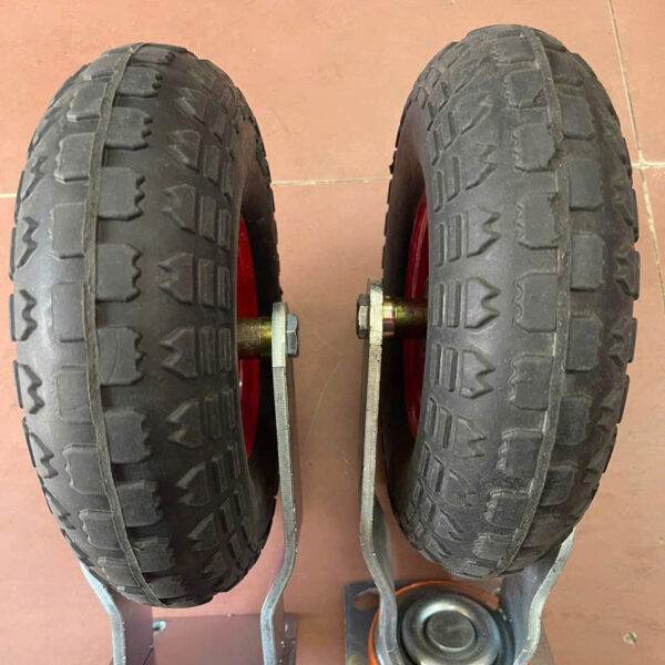 Bánh xe đẩy cao su BXD114 cố định