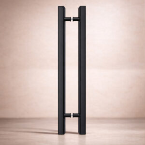 Tay nắm cửa TN139 Inox 304 hộp 30x60mm đen mờ