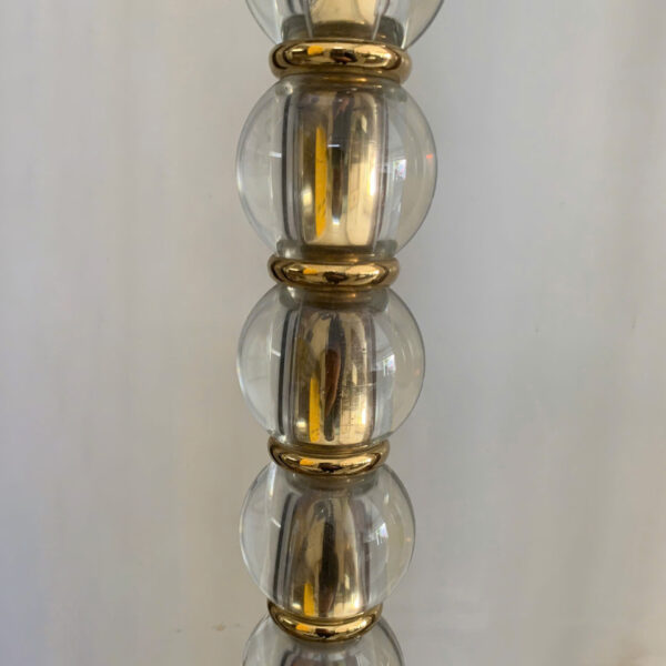 Tay nắm cửa pha lê TN140 Inox 304